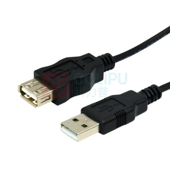 酷比客 L-CUBIC USB公对母延长线 LCCPUSBAMAF-2M 2米 (黑色)