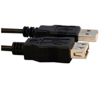 酷比客 L-CUBIC USB公对母延长线 LCCPUSBAMAF-3M 3米 (黑色)