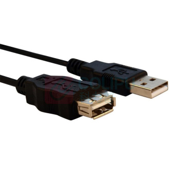 酷比客 L-CUBIC USB公对母延长线 LCCPUSBAMAF-5M 5米 (黑色)