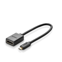 绿联 UGREEN Micro HDMI公转HDMI母转接线 20134 0.2米