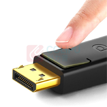 绿联 UGREEN DP高清线4K 电脑电视显示器连接线 显卡转换器线 10212 DP102 3米 (黑色)