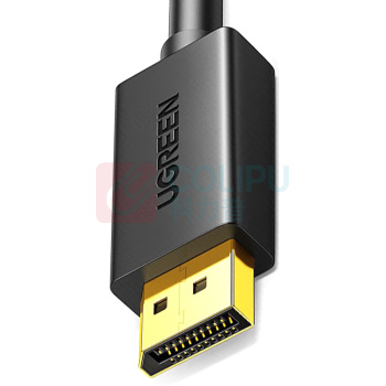 绿联 UGREEN DP高清线4K 电脑电视显示器连接线 显卡转换器线 10212 DP102 3米 (黑色)
