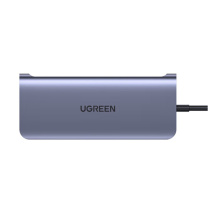 绿联 UGREEN Type-C扩展坞 十合一扩展坞 80133 CM179 USB-C转HDMI/VGA
