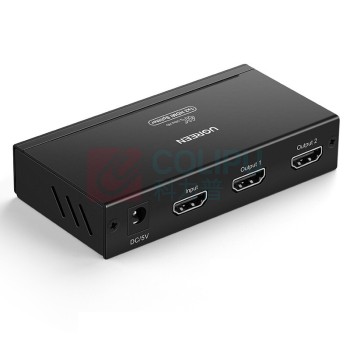 绿联 UGREEN HDMI分配器 40201 CM619 一进二出 1080p