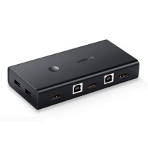 绿联 UGREEN kvm切换器 50744 CM200 HDMI 2进1出