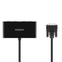 绿联 UGREEN 分屏器 40254 VGA 1进2出分配器