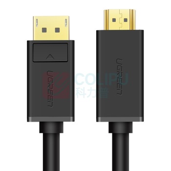 绿联 UGREEN DP转HDMI转接线 Displayport to HDMI 10202 DP101 2米
