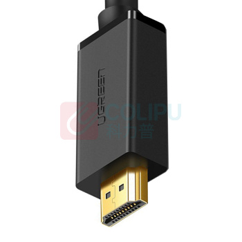绿联 UGREEN DP转HDMI转接线 Displayport to HDMI 10202 DP101 2米