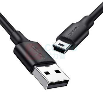 绿联 UGREEN 数据线 USB2.0转Mini 5pin 10386 US132 3米