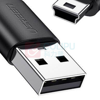 绿联 UGREEN 数据线 USB2.0转Mini 5pin 10386 US132 3米