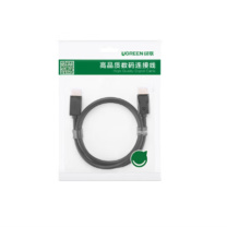 绿联 UGREEN Displayport高清线1.2版 DP公对公连接线 支持2K*4K 10211 DP102 2米