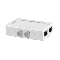 迈拓维矩 MTVIKI 网络切换器 MT-RJ45-2M 2RJ45 内外网共享器 可双向免插拔 2进1出