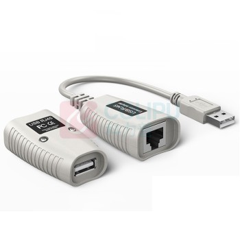 迈拓维矩 MTVIKI usb1.1延长器 USB转RJ45网口 MT-150FT 50米 免驱