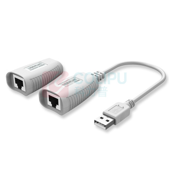 迈拓维矩 MTVIKI usb1.1延长器 USB转RJ45网口 MT-150FT 50米 免驱