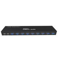 迈拓维矩 MTVIKI 多电脑kvm切换器 MT-801UK-L VGA8口 八进一出 2口usb键鼠