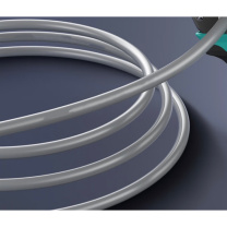 安普正泰 超五类双屏蔽纯无氧铜芯工程级百兆网线 SFTP CAT 5e 0.51mm (蓝/灰) 颜色随机发货指定请备注