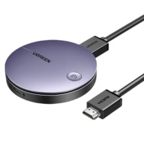 绿联 UGREEN 手机无线投屏器 HDMI音视频同屏传输器 4K60Hz 15216 CM617 4K60Hz (黑色)