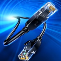 毕亚兹 网线 六类CAT6类 1米 千兆网络连接线WX8 