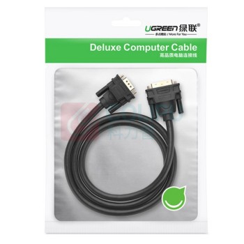 绿联 UGREEN 视频线 MM118 DVI转VGA 1.5米 