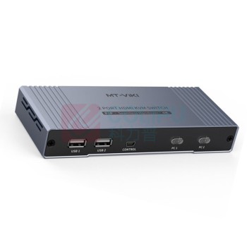 迈拓维矩 MTVIKI KVM切换器 MT-HK201W 二进一出 HDMI无缝切换