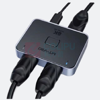 迈拓维矩 MTVIKI 高清视频分配器一分二双向切换屏幕8K DP双向切换器 MT-DP121H DP2.0 