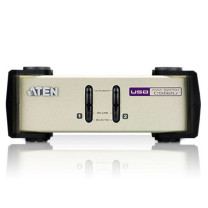 宏正 ATEN PS/2-USB KVM多电脑视频切换器 CS82U (银色)
