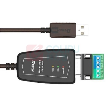 帝特 9针串口模块485转usb高速通讯转换线1.5米 DT-5019(2nd) 