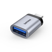飞利浦 PHILIPS PHILIPS Type-C转USB3.0转接头 手机平板接U盘OTG连接线 Type-C转USB3.0 手机平板接U盘OTG