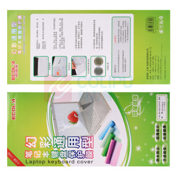 宜客莱 ECOLA 键盘保护膜 KB-EL001W 7-14英寸 (透明)