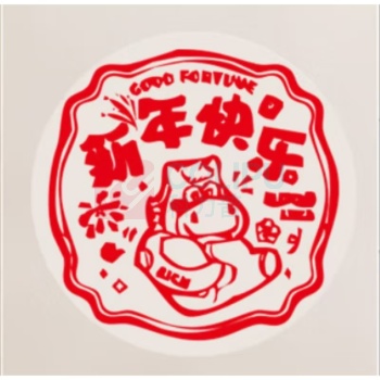 千影 防静电窗贴 CT-2026 款式随机