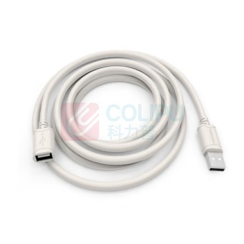 秋叶原 CHOSEAL 秋叶原USB延长线 QS5305T3 3米USB2.0公对母 (白色)