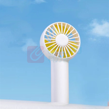 几素 USB迷你手持风扇 FA20 可吹12H+3倍大风力+带挂绳 (白色、粉色、绿色 随机)