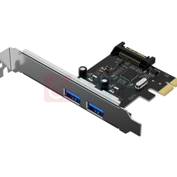 帝特 转接卡 扩展卡 PC0191 PCI-E转2口USB3.0