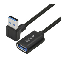 尘土 usb3.0延长线 50cm 上弯款