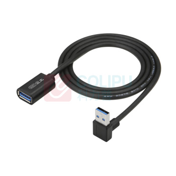 尘土 usb3.0延长线 50cm 上弯款