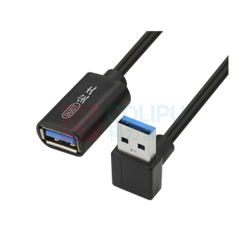 尘土 usb3.0延长线 50cm 下弯款