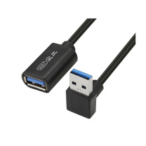 尘土 usb3.0延长线 50cm 下弯款