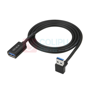 尘土 usb3.0延长线 50cm 下弯款