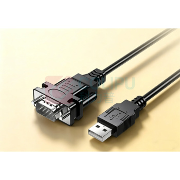 北工 USB转RS232公头串口线 BG2G32 2m (黑色)