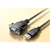北工 USB转RS232公头串口线 BG2G32 2m (黑色)
