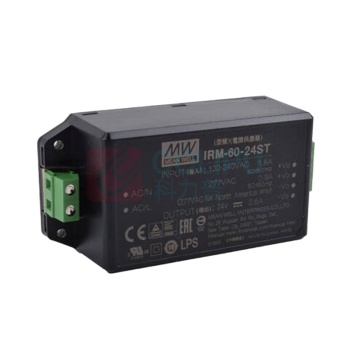 明纬 开关电源 IRM-60-24ST 24V2.5A (黑)
