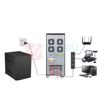 山特 SANTAK UPS不间断电源 3C15KS 15KVA/13.5KW 6小时套餐 3C15KS