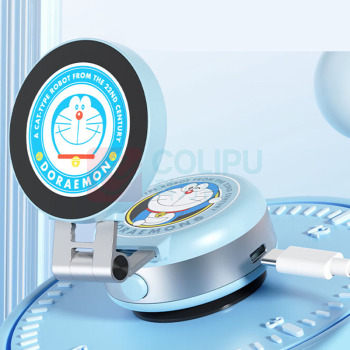哆啦A梦 DORAEMON 哆啦A梦 哆啦A梦 Q16电动吸盘磁吸支架蓝色 RAM0034