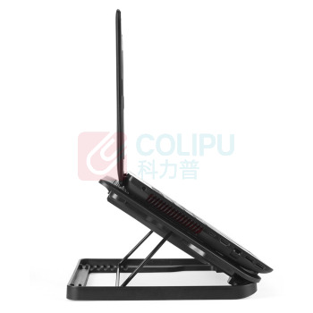 宜客莱 ECOLA 散热器 NBC-905BK 笔记本电脑15.6英寸散热支架 风速可变 (黑色)