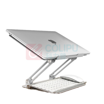宜客莱 ECOLA 笔记本支架 A34SV 升降散热器 (银色)