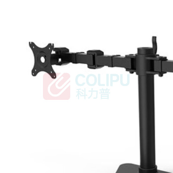 乐歌 LOCTEK 双屏显示器支架 D2D 10-30英寸适用 (黑色)