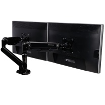 乐歌 LOCTEK 双屏显示器支架 Q5D 17-30英寸适用
