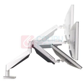乐歌 LOCTEK 显示器支架 D7A 承重9kg/10-27英寸适用 (银色) 不含安装