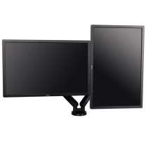 乐歌 LOCTEK 显示器支架 Q5D 27英寸 (黑色) ABS;冷轧钢板;航空铝材