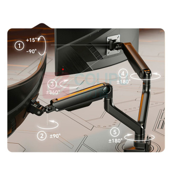 乐歌 LOCTEK 支架 ZQ7D 承重2-20kg (黑色)
